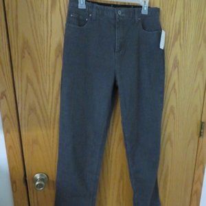 Denim & Co. "How Fitting!" Straight Leg Tummy Slimming 5 Pocket Jeans